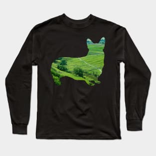 A Yorkshire Corgie Long Sleeve T-Shirt
